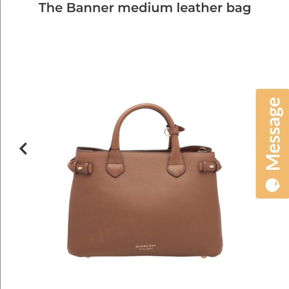 Authentic Burberry medium "The Banner" Hand Bag! In absolute perfect condition. - Picture 6 of 7